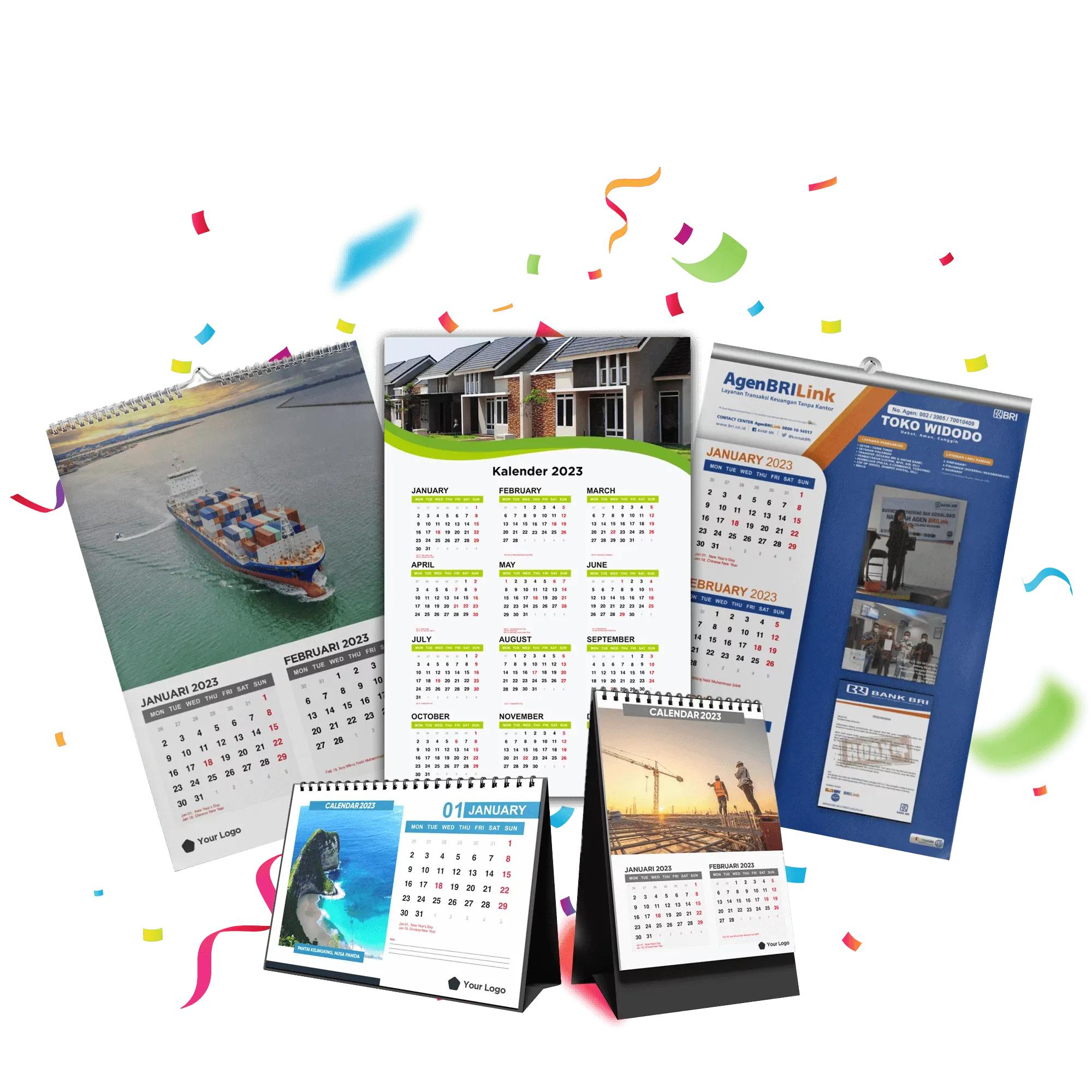 Cetak Kalender Custom 2026